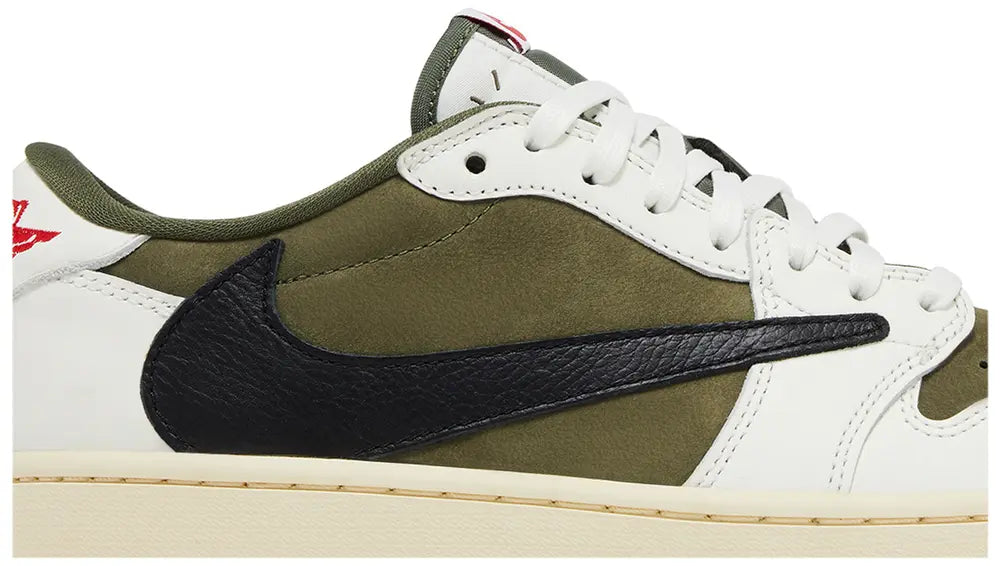 Travis Scott x Air Jordan 1 Retro Low OG SP 'Reverse Olive / Medium Olive'