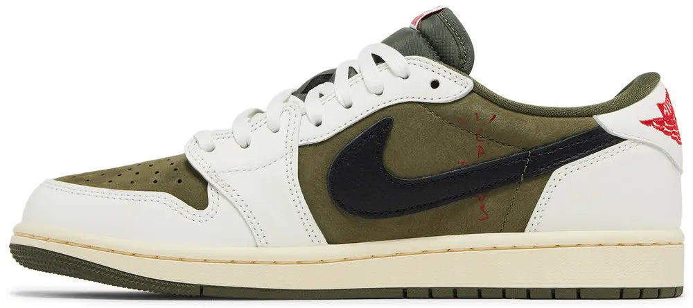 Travis Scott x Air Jordan 1 Retro Low OG SP 'Reverse Olive / Medium Olive'