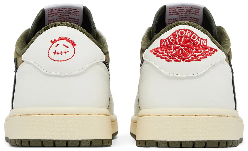 Travis Scott x Air Jordan 1 Retro Low OG SP 'Reverse Olive / Medium Olive'
