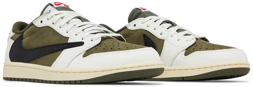 Travis Scott x Air Jordan 1 Retro Low OG SP 'Reverse Olive / Medium Olive'