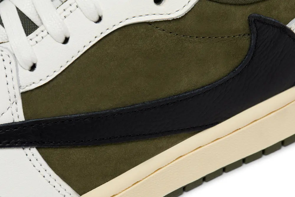 Travis Scott x Air Jordan 1 Retro Low OG SP 'Reverse Olive / Medium Olive'