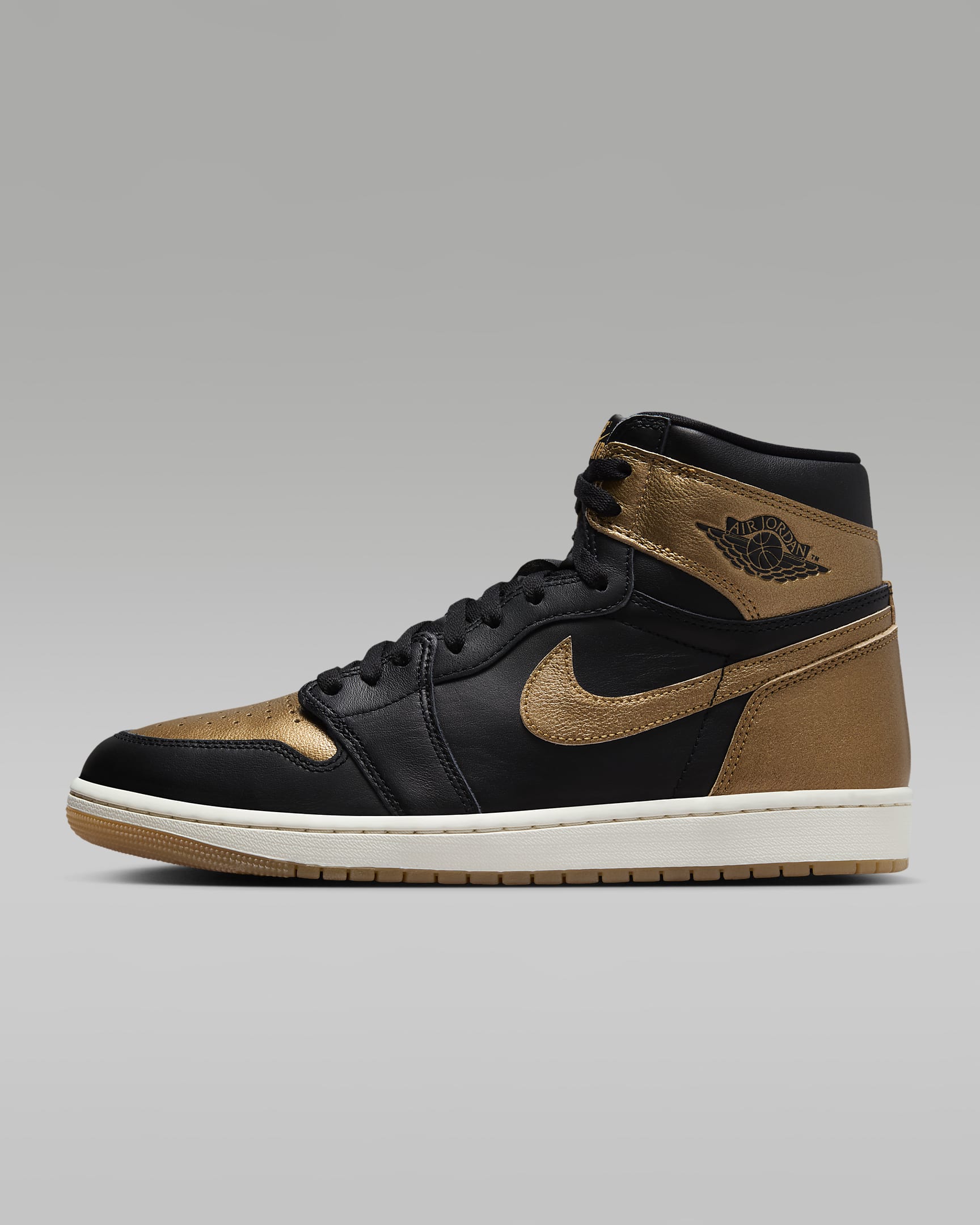 靴 Air Jordan 1 Retro High OG BlackandGold Air Jordan 1 Retro High OG 