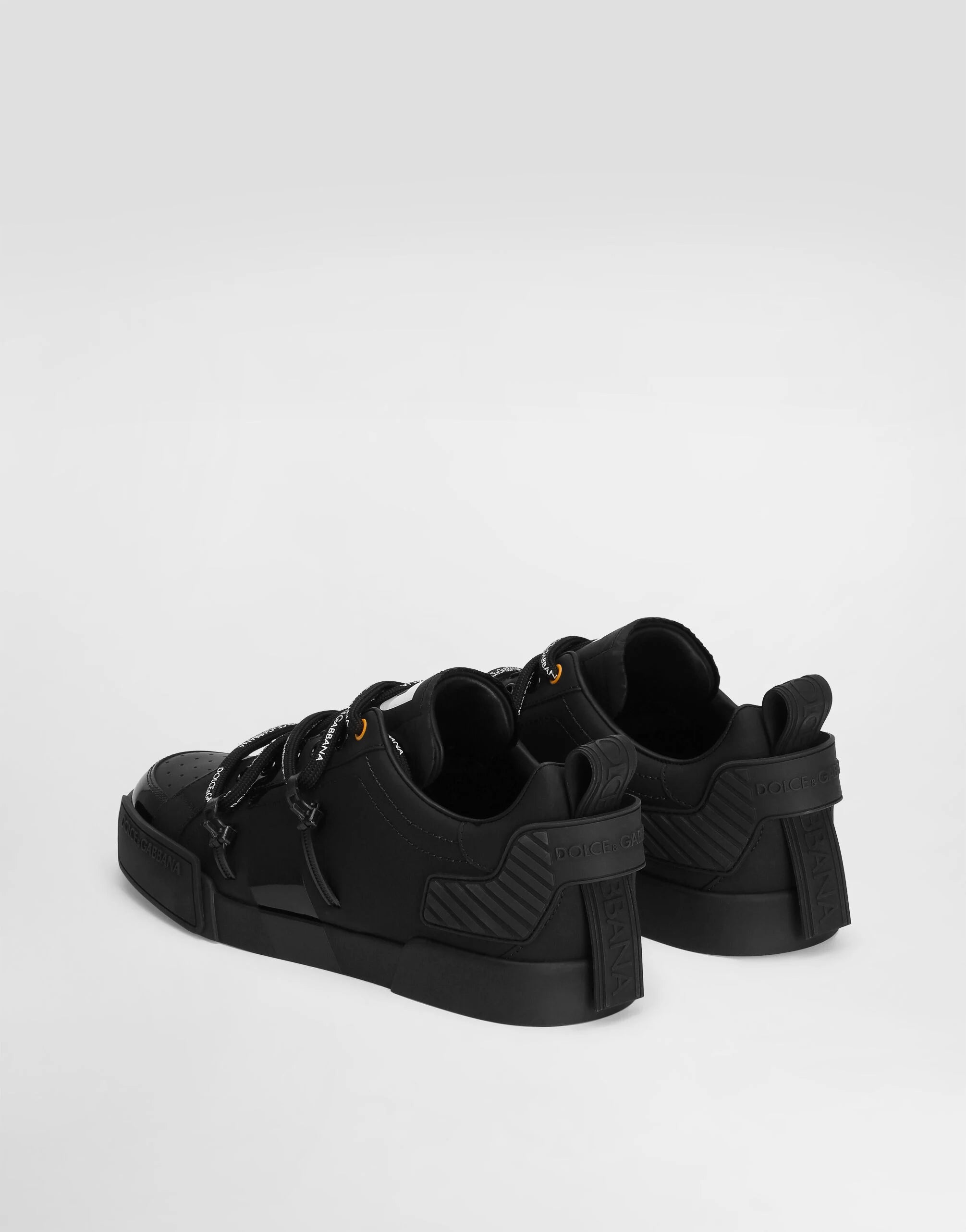 Portofino sneakers in calfskin and patent leather