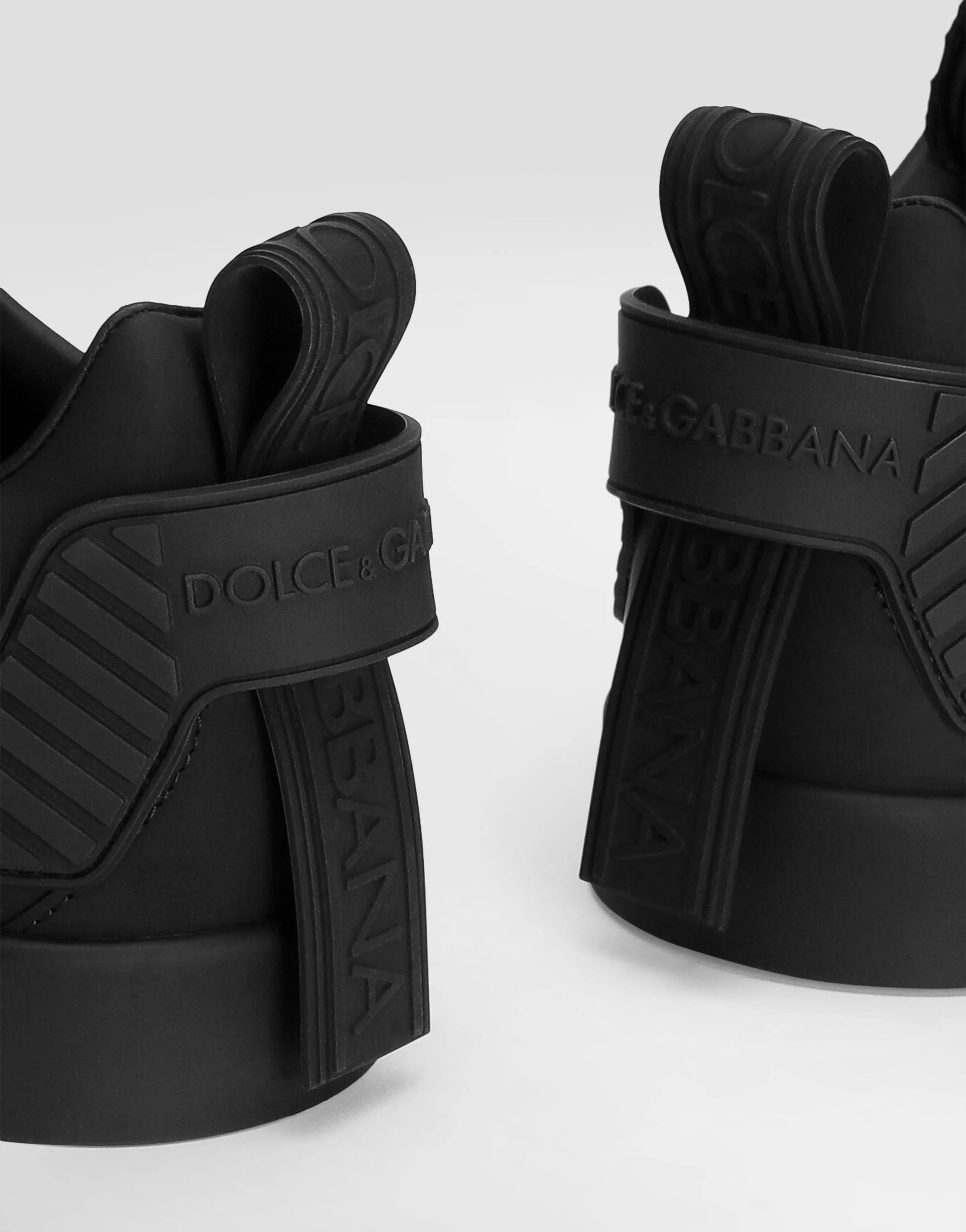 Portofino sneakers in calfskin and patent leather